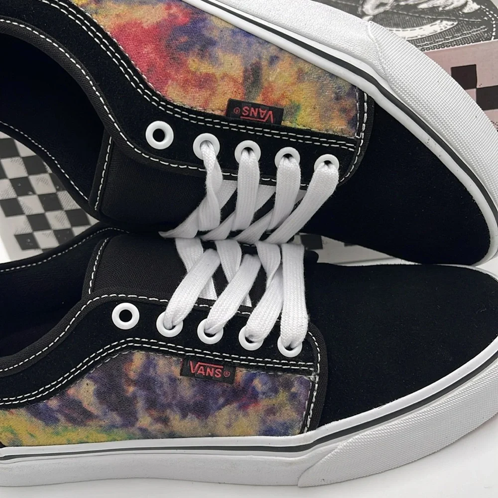 Vans Men’s Black and Tie-Dye Sneakers Skate Chukka L
Terry Black
VN0A4BX4BML - Picture 15 of 16